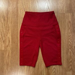 MICHAEL KORS logo print bike shorts